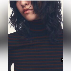 Zara Striped knit sweater